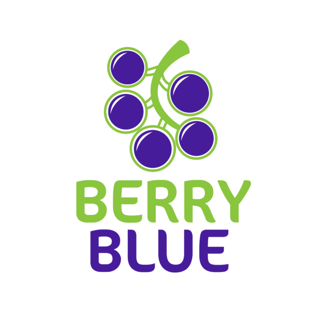 Berry Blue round logo